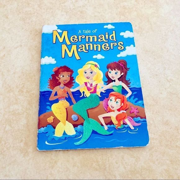 A Tale Of Mermaid 🧜‍♀️ Manners Board Book 📖 - Picture 1 of 8
